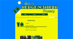 Desktop Screenshot of daveshedgenshrub.com.au